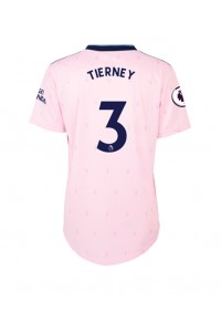 Fotbalové Dres Arsenal Kieran Tierney #3 Dámské Třetí Oblečení 2022-23 Krátký Rukáv